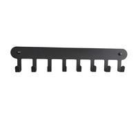 Flaroey Iron Towel Hook Wall-Mounted Key and Coat Hook Multi-Function Metal Storage Rack Storage Rack 8 Hooks