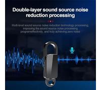 Flaroey Keychain Voice-Controlled Recorder S20 Noise Reduction Voice Recorder Hook Mini Dictaphone Voice Audio Recordin Noise Reduction 8G