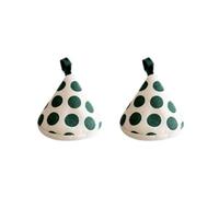 Flaroey Kitchen Insulation Gloves Triangle Pot Insulation Gloves Handle Cap Heat Insulation Gloves Cute Fabric Pot Cap Pot Jacket Green