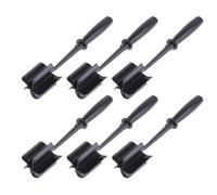 Flaroey Kitchen Meat Grinder Masher Heat Non-Stick Hamburger Chopper Potato Masher Tool Kitchen Gadgets Black