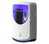 Flaroey Kitchenware Home Mall Wall-Mounted Spoon Chopstick Box Sterilizer UV Drying Storage Box Simple Chopstick Cage Blue