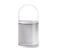 Flaroey Large Transparent Dustproof Display Box for Doll Model Organizer - 15cm Diameter Double-Deck
