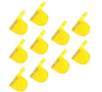 Flaroey Laundry Detergent Cup Holder to Prevent Overflow and Drip Storage Box Soap Box Accessories Drip Collection Rack Yellow