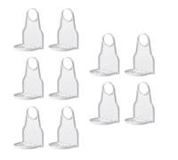 Flaroey Laundry Detergent Cup Holder to Prevent Overflow and Drip Storage Box Soap Box Accessories Drip Collection Rack White