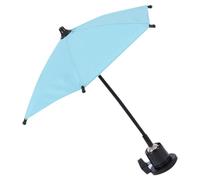 Flaroey Magnetic Phone Umbrella for Sun Outdoor Phone Sun Shade Shield Sun Protection Multi-Angle Mini Umbrella Universal Blue