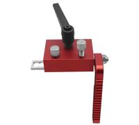 Flaroey Miter T Track Stop for Woodworking Type 75 Aluminium Alloy Manual Adjustable Miter Stop Block Woodworking Limiter A