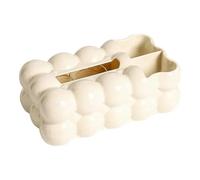 Flaroey Modern Tissue Box Cover Light Luxury Tissue Box Dispenser Widened Tissue Box Cover Desk Paper Organizer for Bedroom B