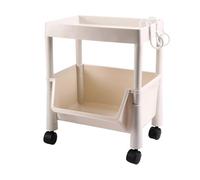 Flaroey Movable Bookshelf Storage Rack Children'S Toy Storage Rack Multi-Layer Household Trolley B