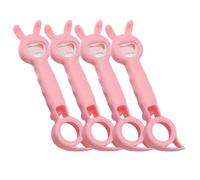 Flaroey Multifunctional Bottle Opener,Beer and Beverage Opener, Bottle and Can Opener,Kitchen Accessories Pink