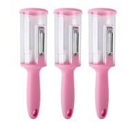 Flaroey Multifunctional Peeler, Kitchen Vegetable Peeler, Potato Peeler, Vegetable Peeler, Fish Scale Remover Pink