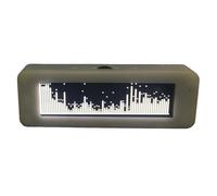 Flaroey Music Spectrum Display Voice-Controlled Vehicle Professional HiFi OLED Music Spectrum Display White