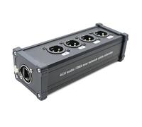 Flaroey Network Signal Extender Light Conversion Digital Network Cable to Analog Signal Distribution Transmission Box(A)