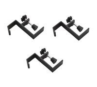 Flaroey Non-Punched Bag Hook Desk Side Bag Hanging Tool Removable and Movable Handbag Stand Black