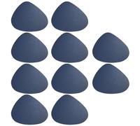 Flaroey Nordic Style PU Leather Coaster Set for Coffee Table, Non-Slip and Waterproof for Kitchen, Washable Place Mats