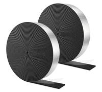 Flaroey Pipe Wrap Insulation, Aluminum Foil Facing Pipe Wrap Insulation Tape for Outdoor Hot Water Pipe Freezing in Winter