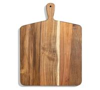 Flaroey Pizza Plate Steak Plate with Handle Cheese and Bread Tray Fruit and Vegetable Storage Tray A