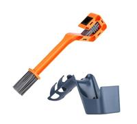 Flaroey Plastic Bicycle Chain Cleaner Mountain Bike Machine Washer Brush Scrubber Biking Portable Dustproof Cycling Replacement Orange