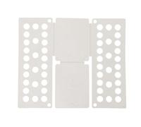 Flaroey Plastic Clothes Folding Board Kids Laundry Folder Shirt Folding Board Home Storage Tool for Kid Children Adults White