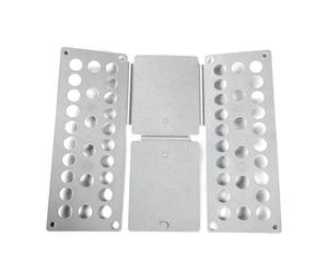 Flaroey Plastic Clothes Folding Board Kids Laundry Folder Shirt Folding Board Home Storage Tool for Kid Children Adults Gray