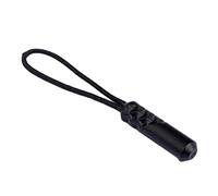 Flaroey Plastic Zipper Puller, Plastic Puller, Climbing Zipper Tail Rope, Backpack Zipper Rope Black
