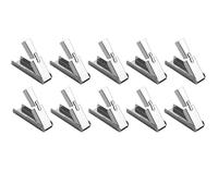 Flaroey Professional Stainless Steel Crawfish Tail Remover and Shelling Tool, 10 Pieces Set