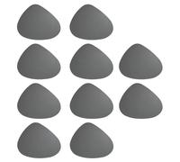 Flaroey PU Leather Coasters - Nordic Design, Non-Slip and Waterproof, Ideal for Kitchen and Coffee Tables