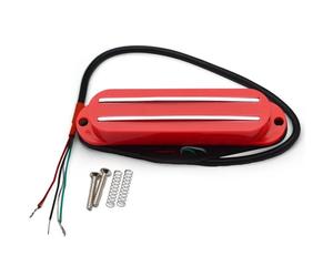 Flaroey Red Humbuckers Single Coil Pickups Humbuckers for Single Size Pickups Electric Guitar