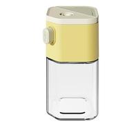 Flaroey Refillable Pepper Shaker Kitchen Spice Bottle Grill Spice Jar Spice Dispenser Kitchen Household Spice Bottle Yellow