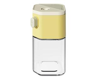 Flaroey Refillable Pepper Shaker Kitchen Spice Bottle Grill Spice Jar Spice Dispenser Kitchen Household Spice Bottle Yellow