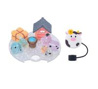 Flaroey Resin micro-landscape creati ve Halloween fluorescent DIY cup cover three-dimensional decoration straw cap dust plug A