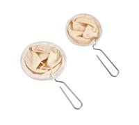 Flaroey Reusable Coffee Filter Bag Stainless Steel Handle Cloth Strainer Dropping Pot Mesh Hand-Brewed Coffee Tools Tea Filter C