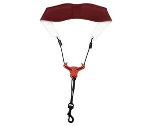 Flaroey Saxophone Neck Strap Saxophone Neck Strap with Snap Hook Soft Leather Strap for Alto Sax