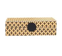 Flaroey Simple and High-End Horse Hair Jewelry Storage Box Storage Box Decorative Ornaments Dressing Table Home Accessories A