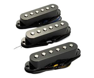 Flaroey Single Coil Pickups Guitar Pickups Plastic Wire Clip Flat Pickups Musical Instrument Accessories Black