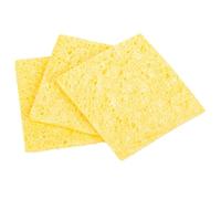 Flaroey Soldering Iron Tip High Temperature Resistants Sponge Yellow Cleaning Sponge Cleaning Sponge Square Sponge