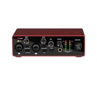 Flaroey Sound Card Professional Audio Interface for 48V Microphone Musical Instrument Recording