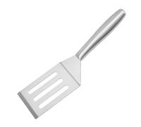 Flaroey Stainless Steel Spatula Flat Spatula Large Fish Turner Grill Barbeque Turner Griddle Scraper Steak Spatula Pancake B
