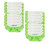 Flaroey Steam Mop Pads, Reusable Steam Cloth Accessories, Washable Steam Cleaner Pads for Handheld Steam Cleaner Green