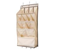 Flaroey Storage Bag Behind Door Hanging Footwear Organizer Shoe Rack with Large Deep Pockets Closet Shoe Rack Shoe Rack B