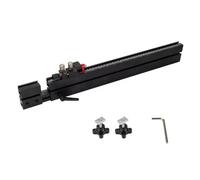 Flaroey T Track with Quick Alignment for Woodworking Tablesaws Miter Gauges Woodworkers Extendable T Slot Track with Quick Positioning Centerlines 38mm from Base, Extendable 560mm-941mm