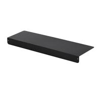 Flaroey The Refrigerator Side Extension Board Non-Punching Magnetic Absorption Table Shelf Magnetic Absorption 40x20cm Black