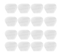 Flaroey Transparent Anti-Slip 16Pcs Guitar Pick Grip Stickers Silicone Adhesive Paddle Enhancers Guitar Pick Accessories