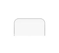 Flaroey Transparent Hard PC Case for Switch 2 Slim Anti-Scratch Shell Clear Faceplate Cover for Charging Dock