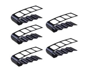 Flaroey TV Remote Control Stand Household Appliances Remote Control Storage Rack Desktop Stand Living Room Black