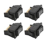 Flaroey Universal Glass Lift Drive Switches Universal Auto Car Power Window Switch Lifting Switch 5 Pin Car Power Window Switch Lifting Switch