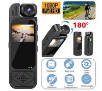 Flaroey Upgrade HD Mini Camera Portable Digital Video Recorder Small Body Camera Infrared Night Sports DV Camcorders 2k Version