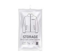 Flaroey Vacuum-Sealed Hanging Storage Bags for Suits, Dresses, and Jackets - Space Saver for Clothes
