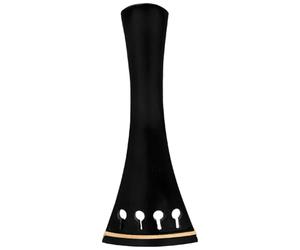 Flaroey Violin Tailpiece String Plate Tailpiece Adjustable Tailgut High Hardness Anti Slip Wood String 1/2