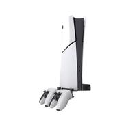 Flaroey Wall Mount Bracket with Controller Holder - Compatible with Slim Digital and Disc Editions