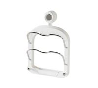 Flaroey Wall Mount Pot Lids Holder Wall Mounted Household Kitchen Storage Holder Pan Lid Pot Cover Rack Cutting Board Holder A